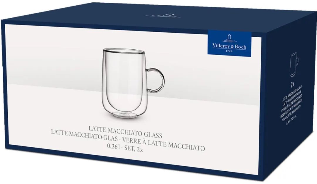 Villeroy & Boch Artesano Latte Macchiato Glazen 360ml - Set van 2