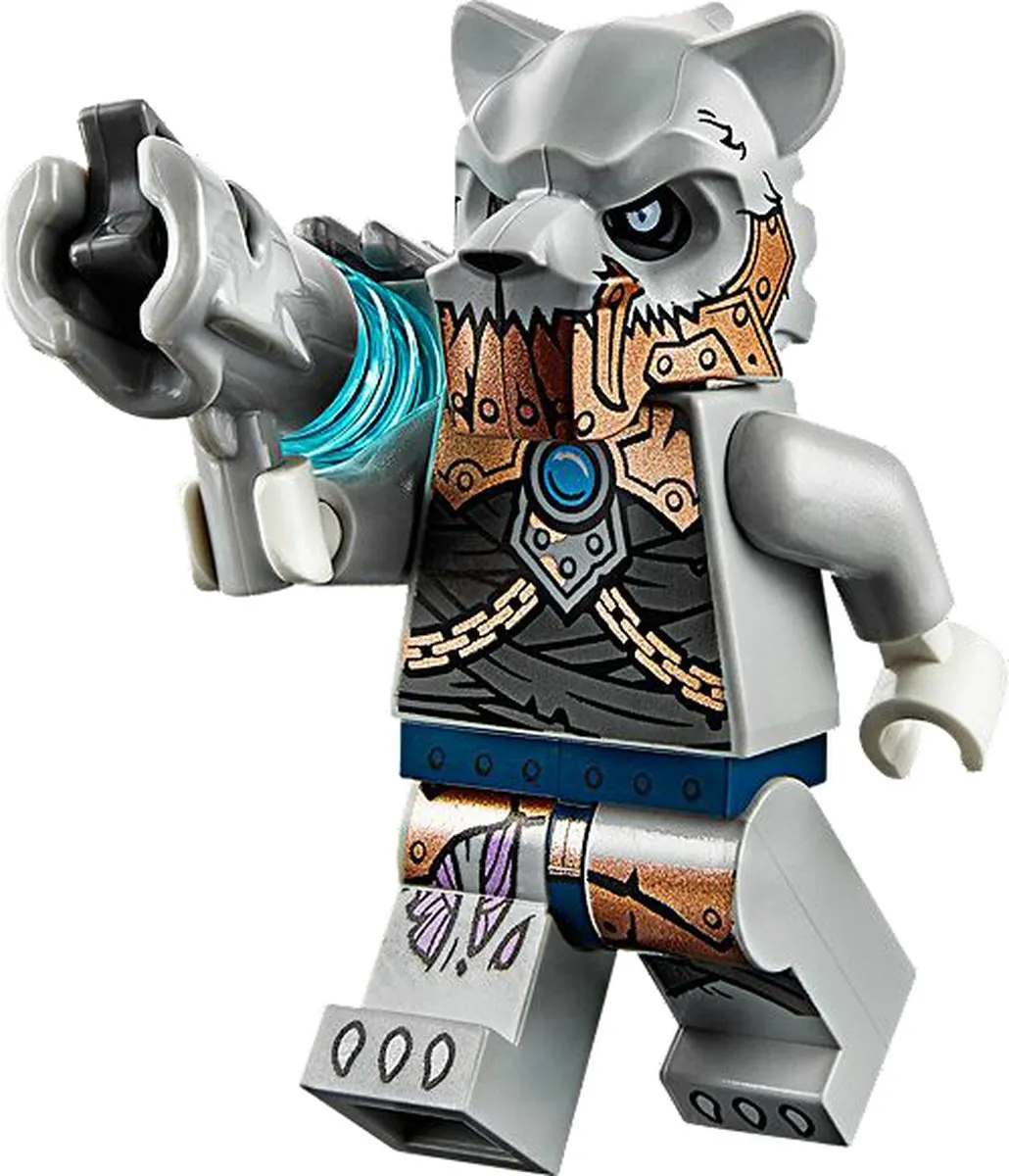 LEGO Chima Sabeltandtijgerstam Vaandel 70232 - 3 Minifiguren - afbeelding 2 van 6