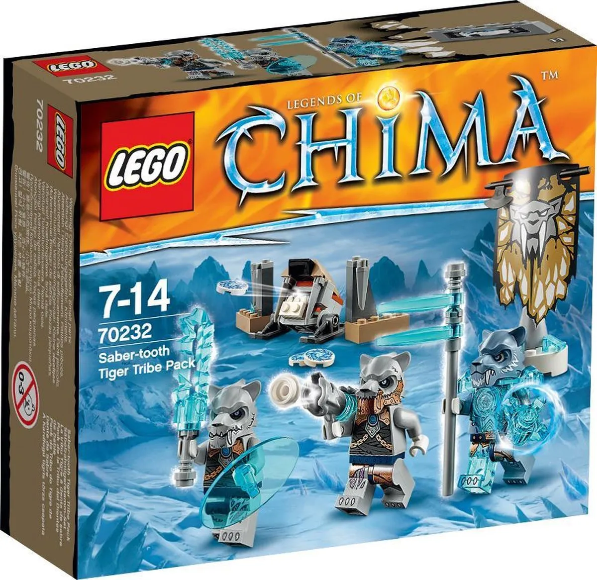 LEGO Chima Sabeltandtijgerstam Vaandel 70232