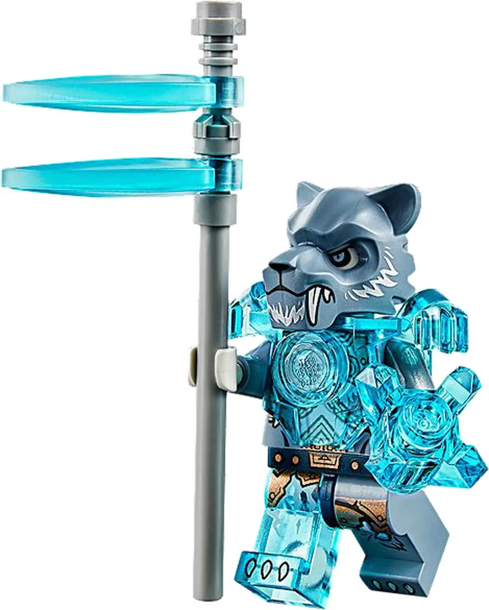 LEGO Chima Sabeltandtijgerstam Vaandel 70232 - 3 Minifiguren - afbeelding 4 van 6