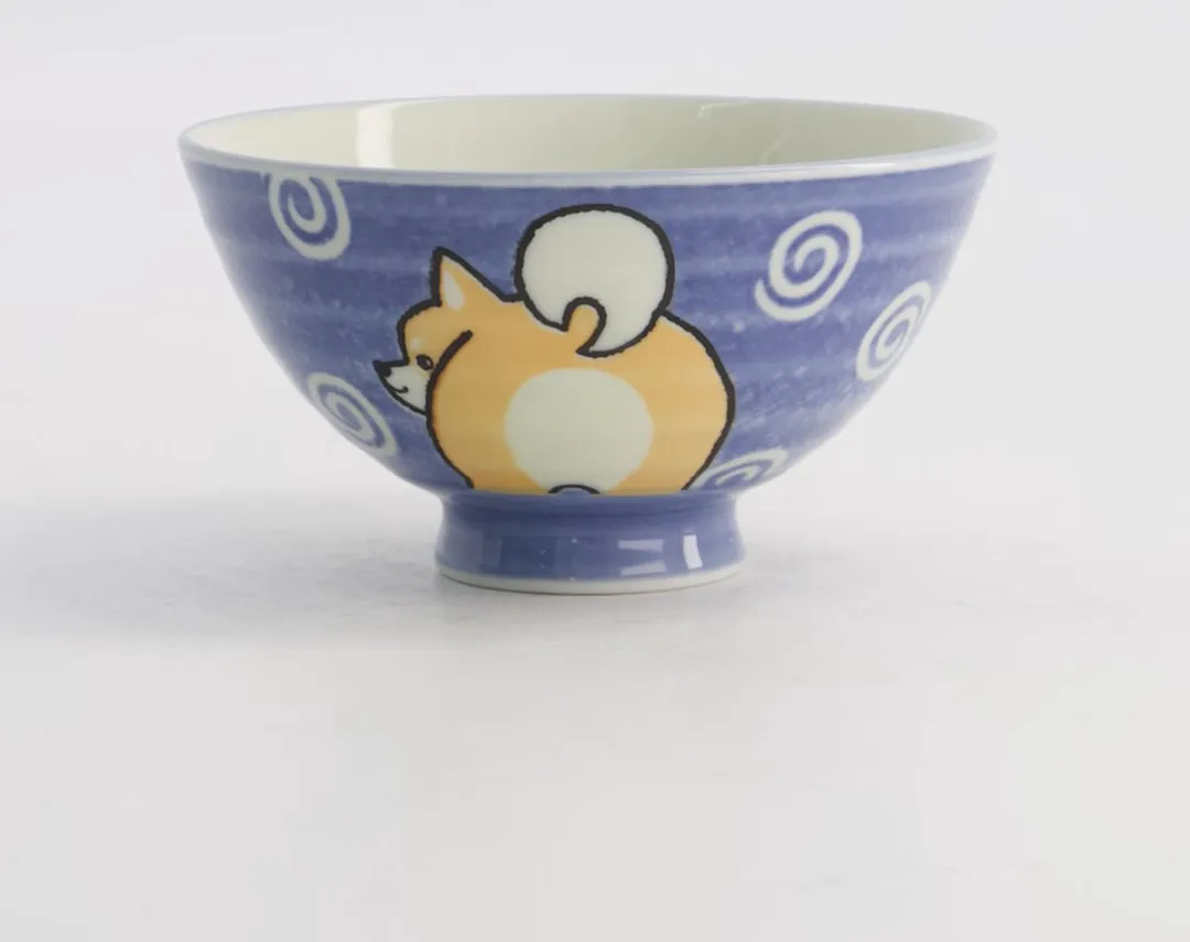 Tokyo Design Studio Kawaii Rijstkom Shiba Hond