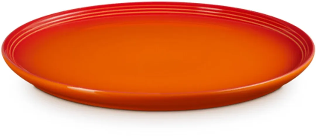 Le Creuset Dinerbord Coupe Oranjerood 27cm - 4 Stuks