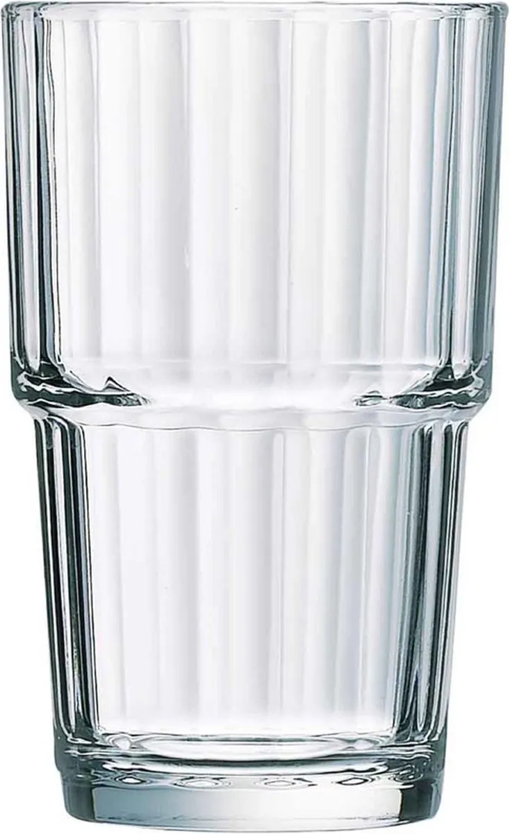 Arcoroc Norvege Longdrinkglazen 270ml - 12 Stuks - Transparant