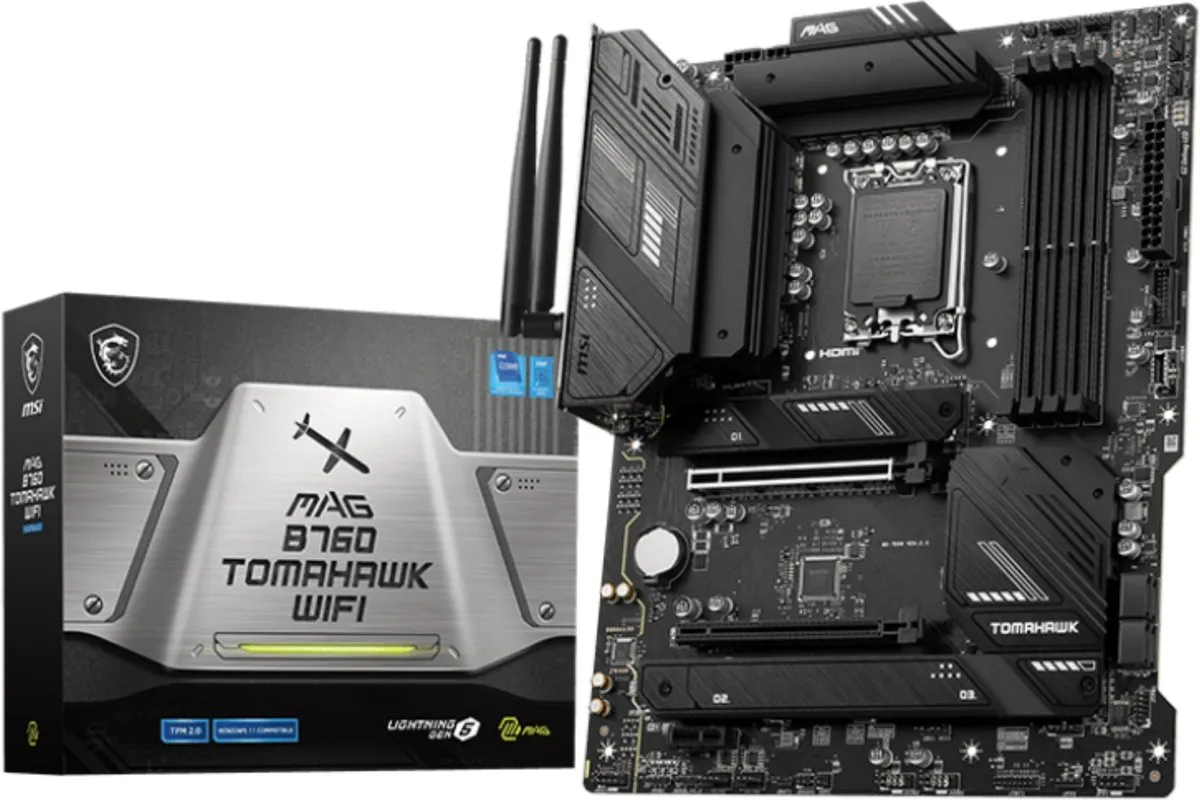MSI MAG B760 TOMAHAWK WIFI Moederbord - ATX