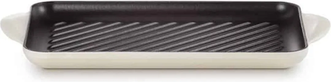 Le Creuset Signature Grillplaat 32x22cm Meringue