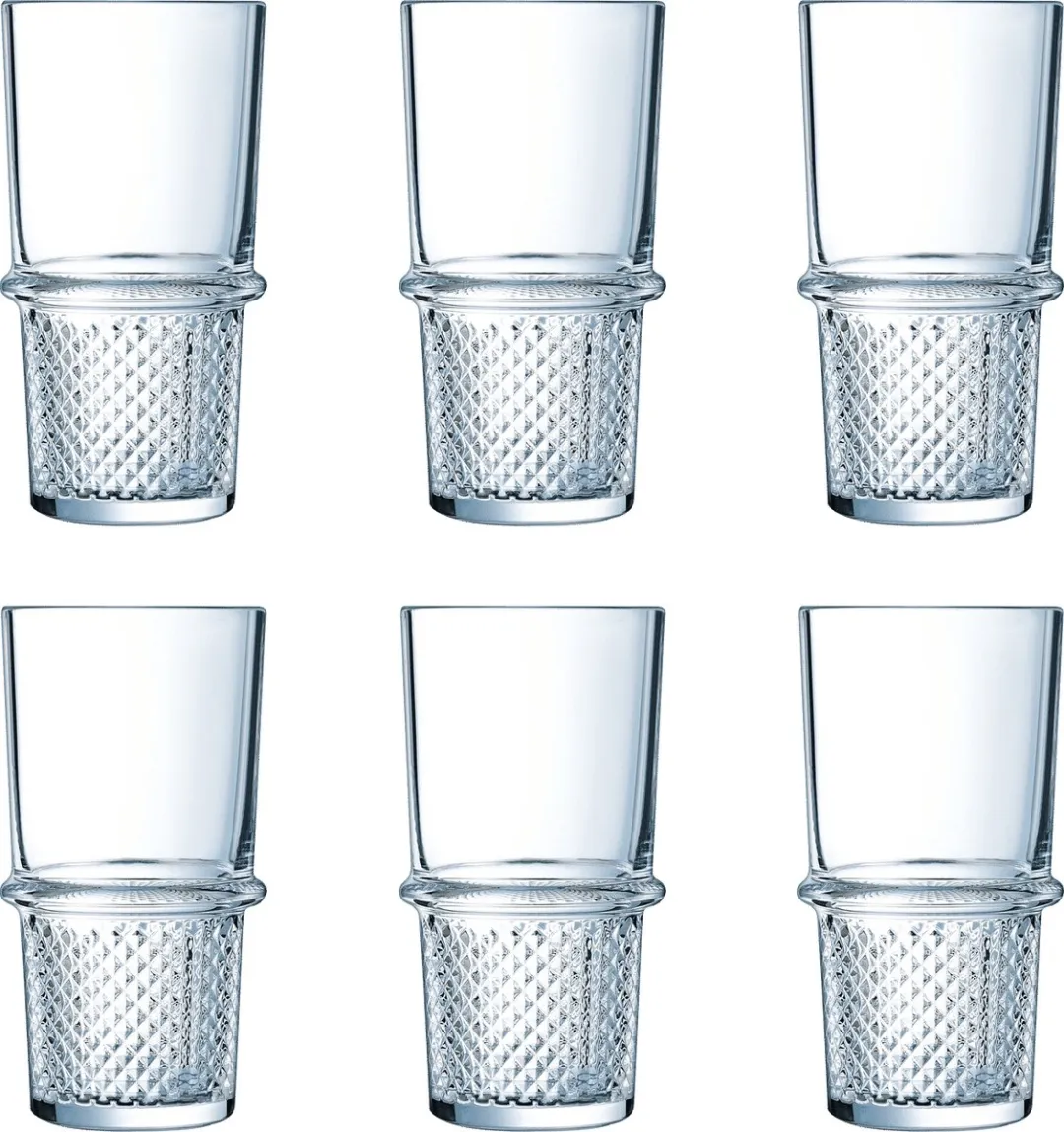 Arcoroc New York Longdrinkglas 35cl - 6 Stuks