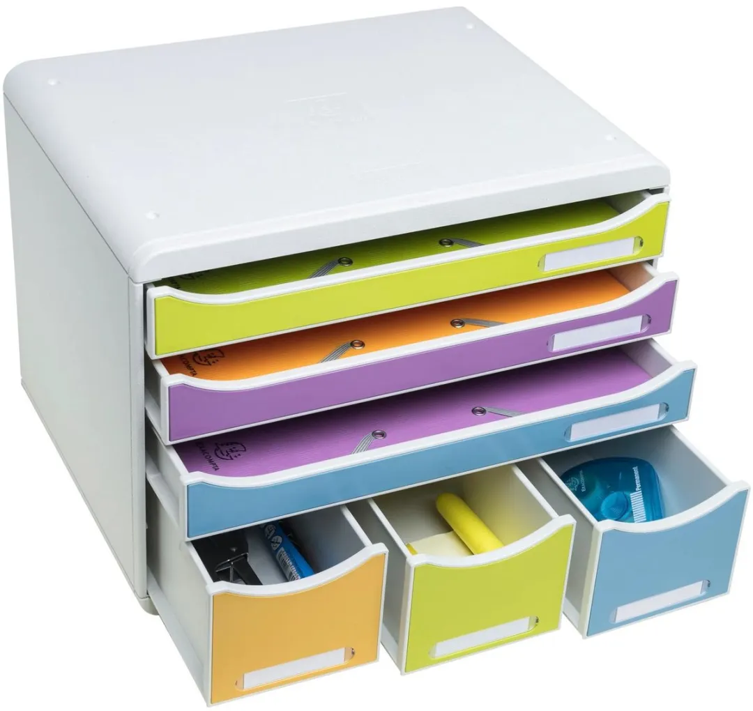 Exacompta Store Box 6 Lades - Geassorteerd