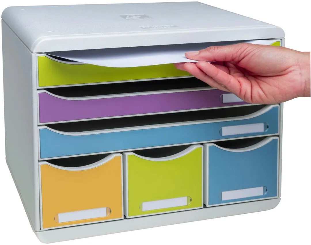 Exacompta Store Box 6 Lades - Geassorteerd