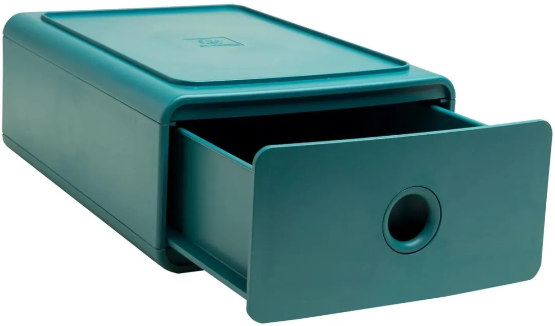 Exacompta Tiny Box 1 Lade Pacific blauw - 3x