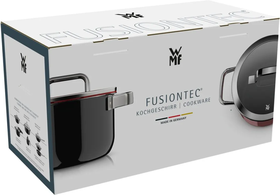 WMF Fusiontec 2.0 Mineral Pro Pannenset 4-delig - Zwart