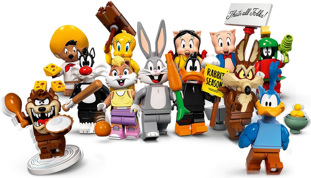 LEGO 71030 Minifigures Looney Tunes (Verrassingszakje, 1 Minifiguur per verpakking)