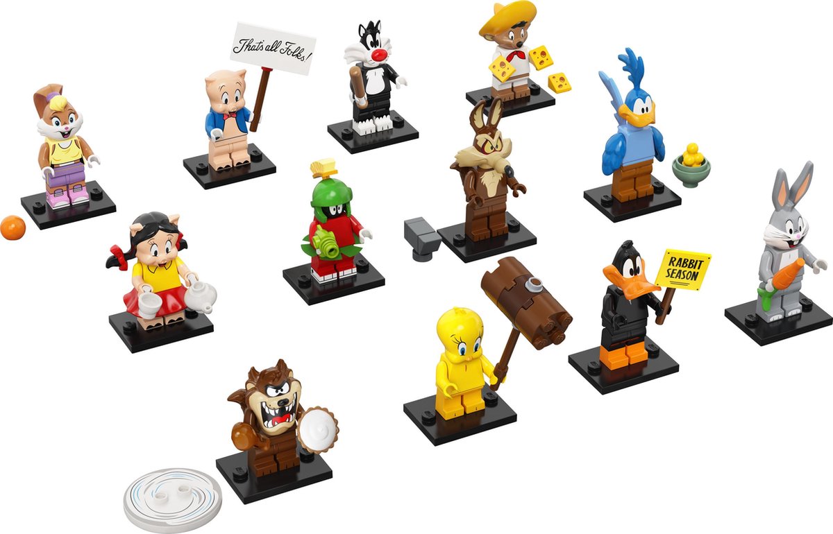 LEGO 71030 Minifigures Looney Tunes (Verrassingszakje, 1 Minifiguur per verpakking)