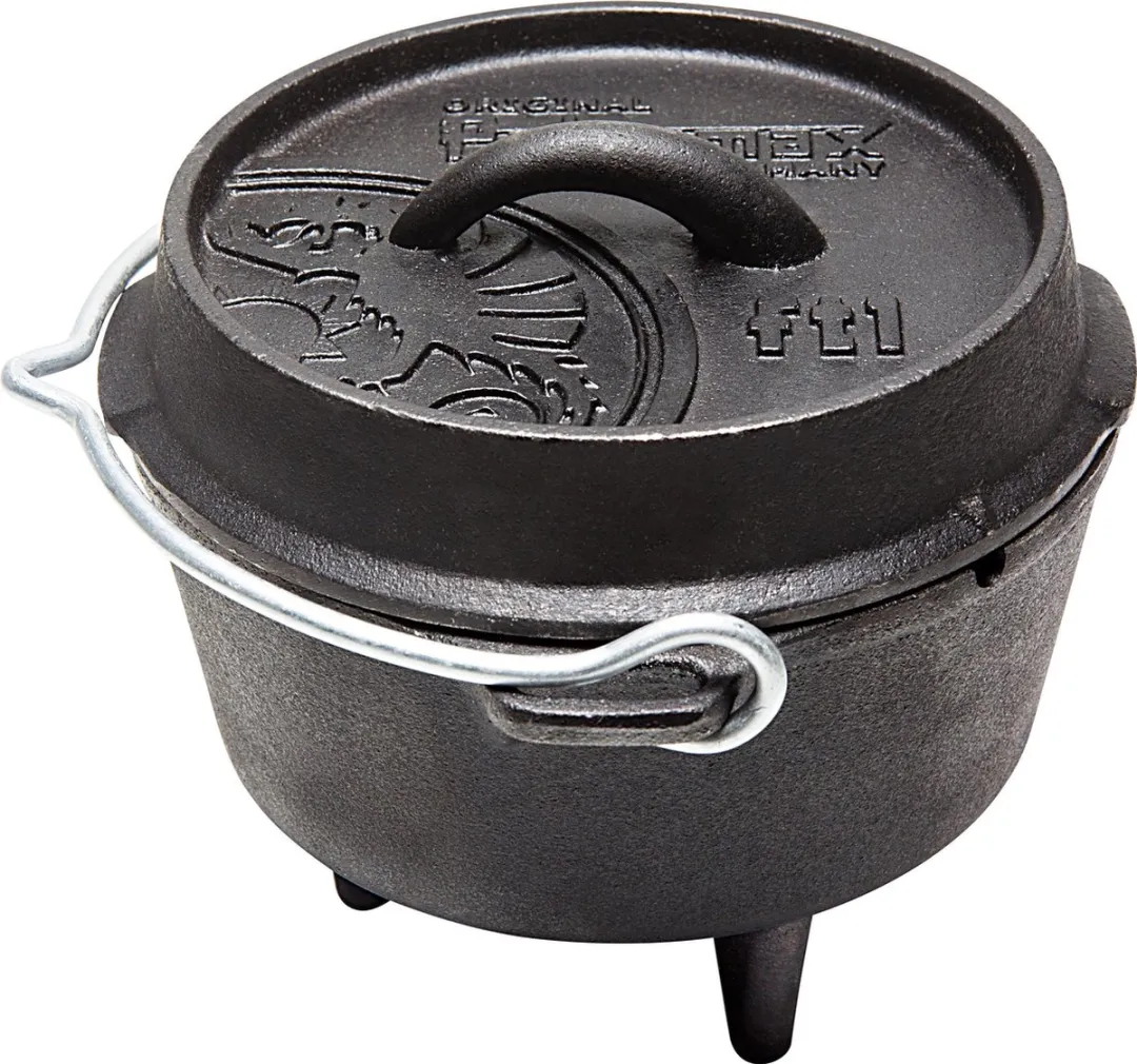 Petromax Dutch Oven 0,93L - 18cm - Zwart