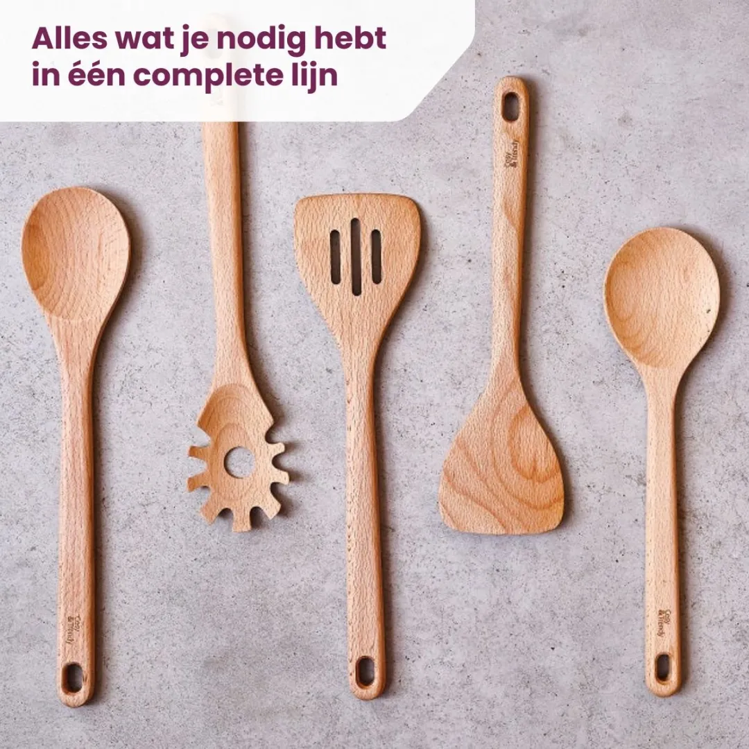 Cosy&Trendy Spaghettilepel Delish Eco 33cm - Bruin