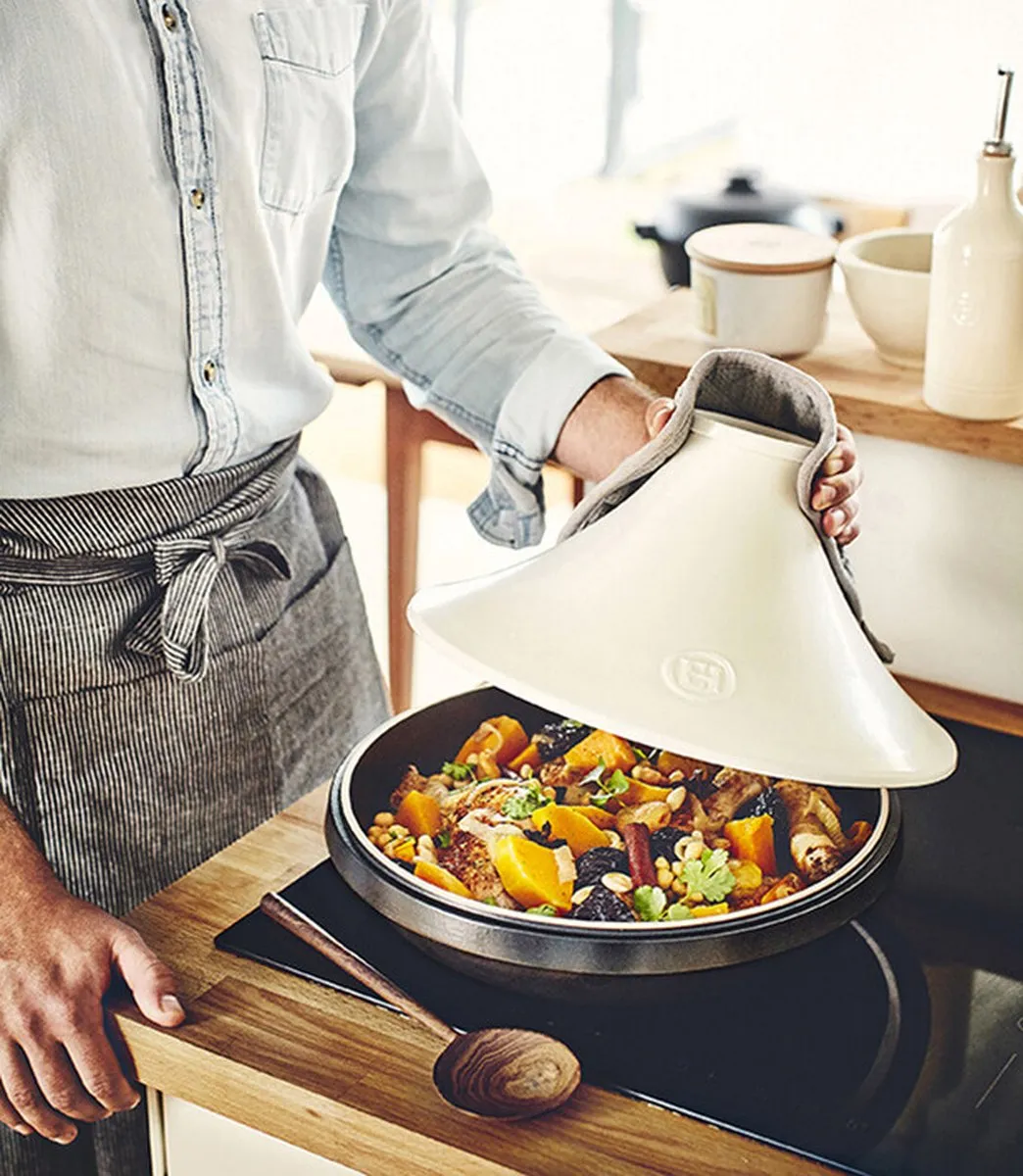 Emile Henry Tajine Delight Ø33.5cm - Zwart