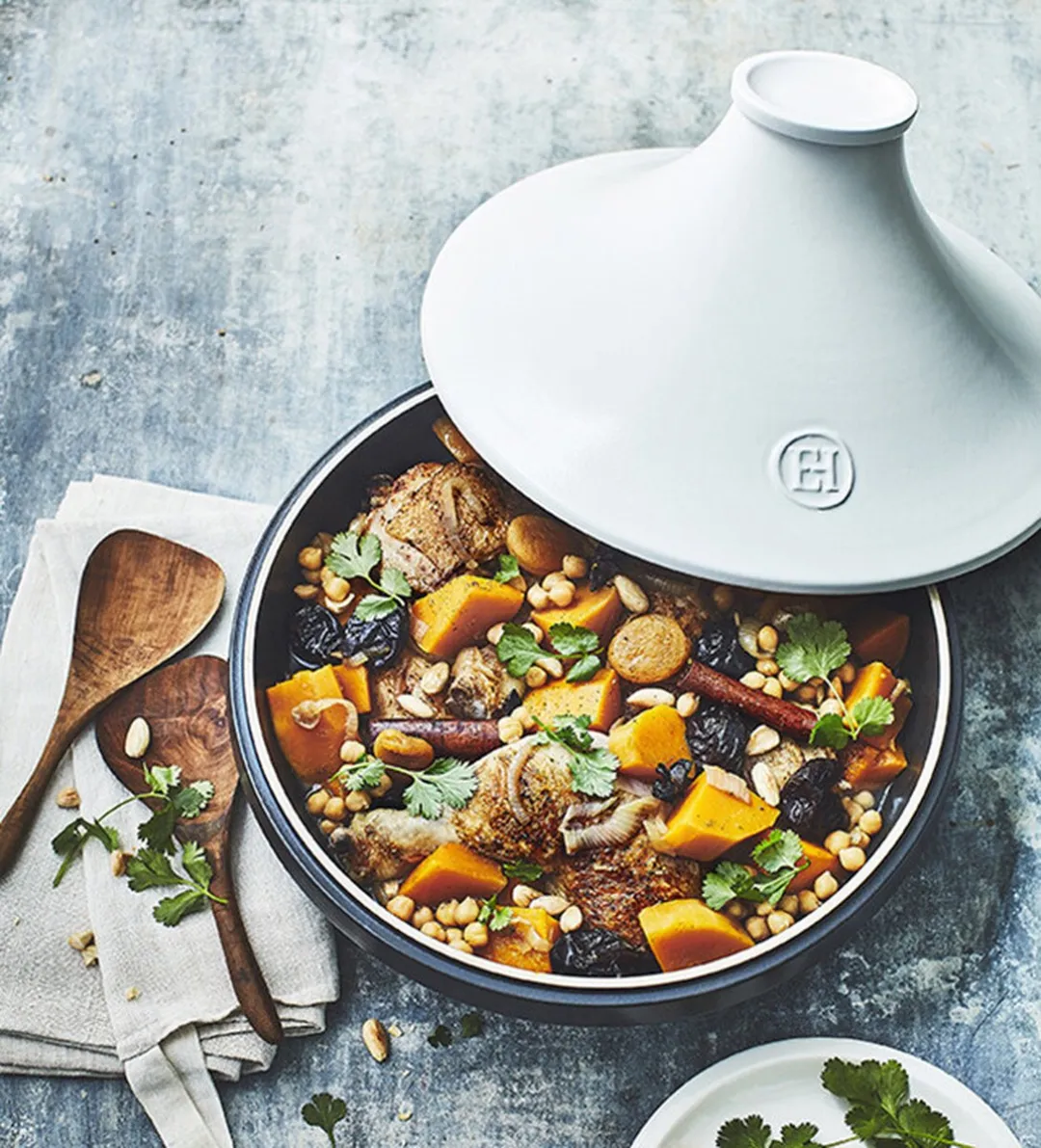 Emile Henry Tajine Delight Ø33.5cm - Zwart