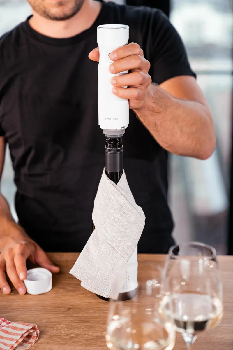 Zwilling Fresh & Save Wijnstopper 3 Stuks - Zwart