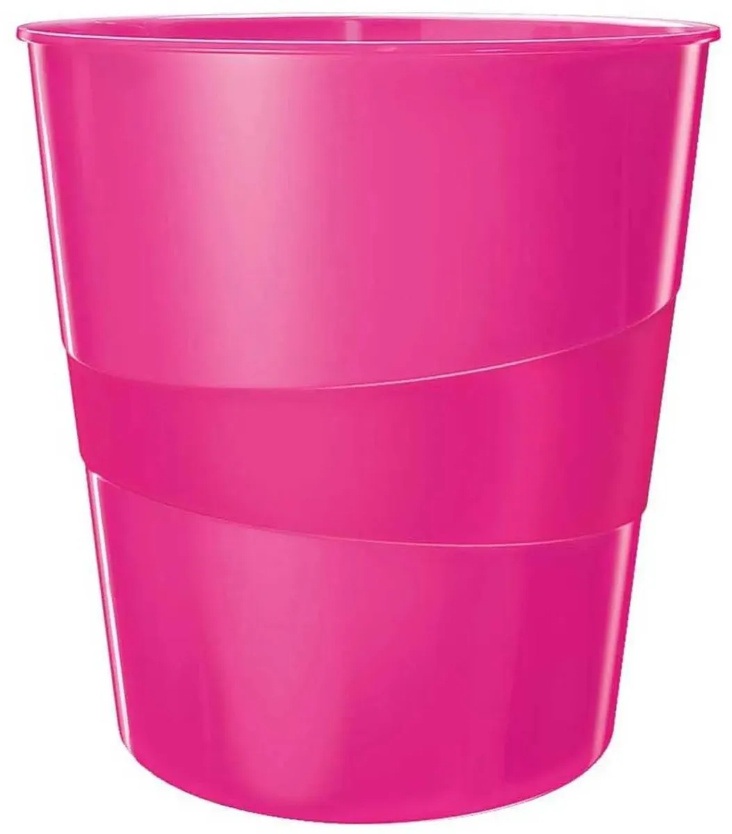 Leitz WOW Papierbak 15L - Roze
