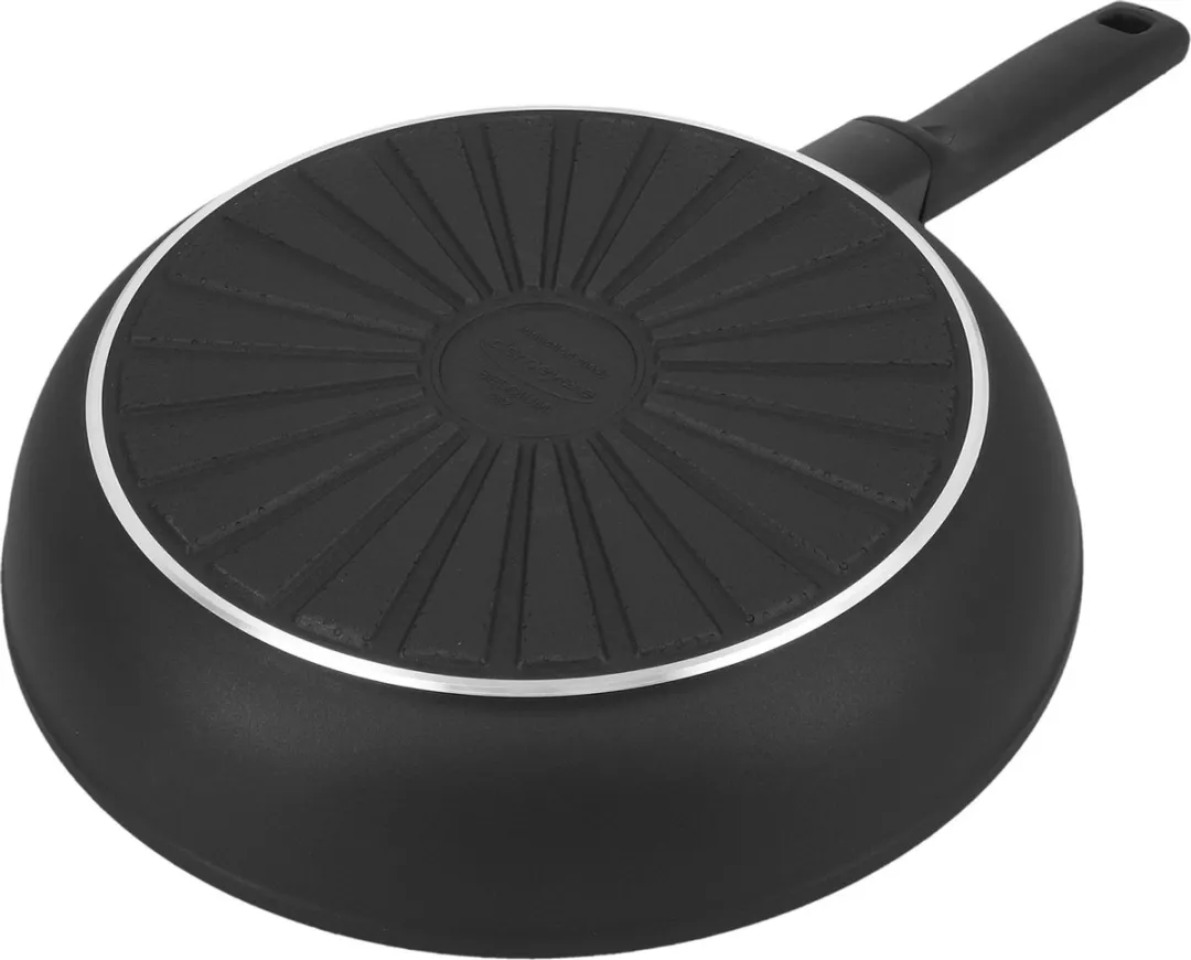 Demeyere Alu Comfort 3 Koekenpanset 20+24cm - Inductie - Zwart