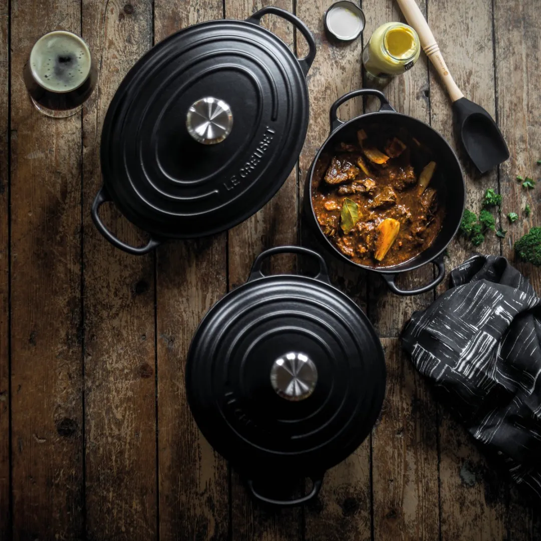 Le Creuset Signature Braadpan 28cm - Zwart