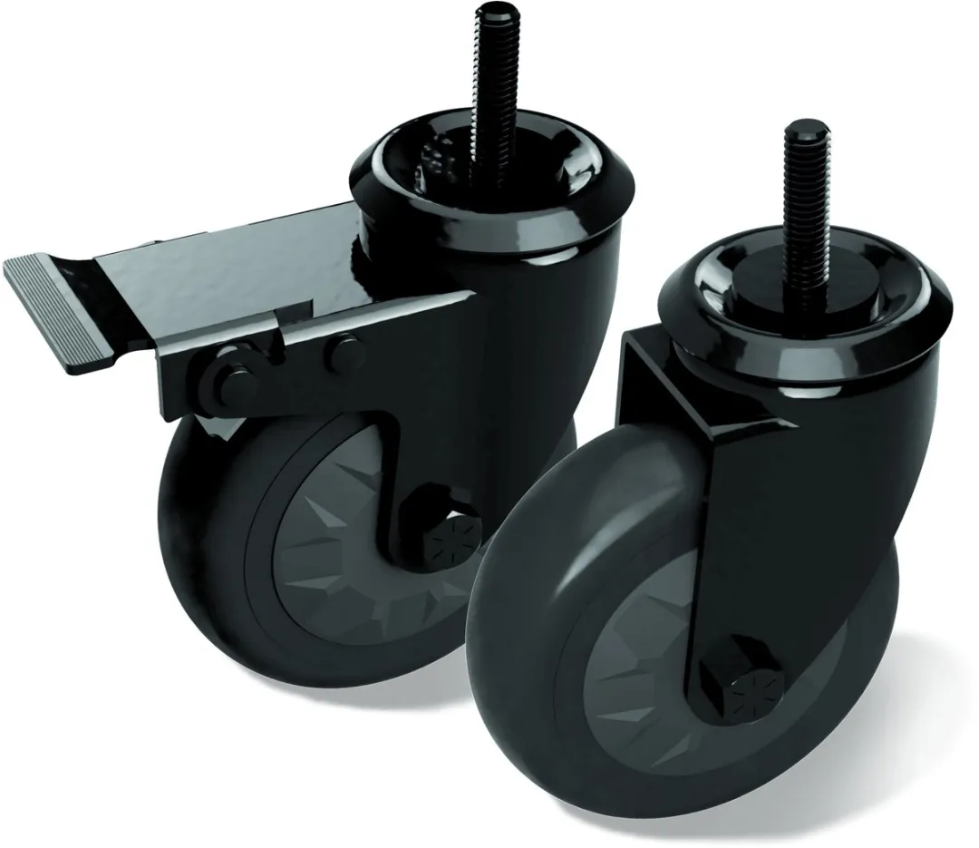Big Green Egg Caster Kit Wielenset