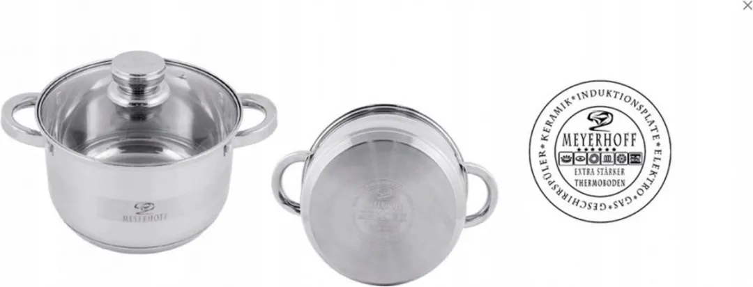 Meyerhoff Kookpan 24cm 5L - RVS - Zilverkleurig