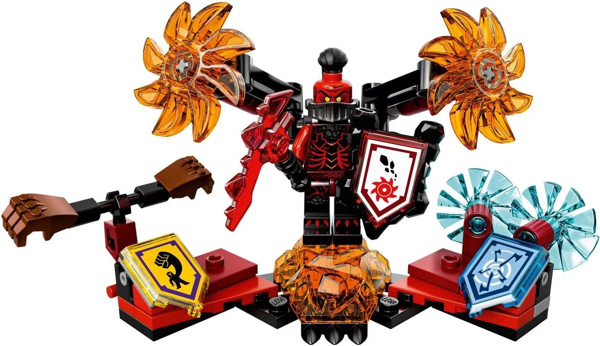 LEGO Nexo Knights Ultimate Generaal Magmar 70338 - 64 Stukken - afbeelding 3 van 6