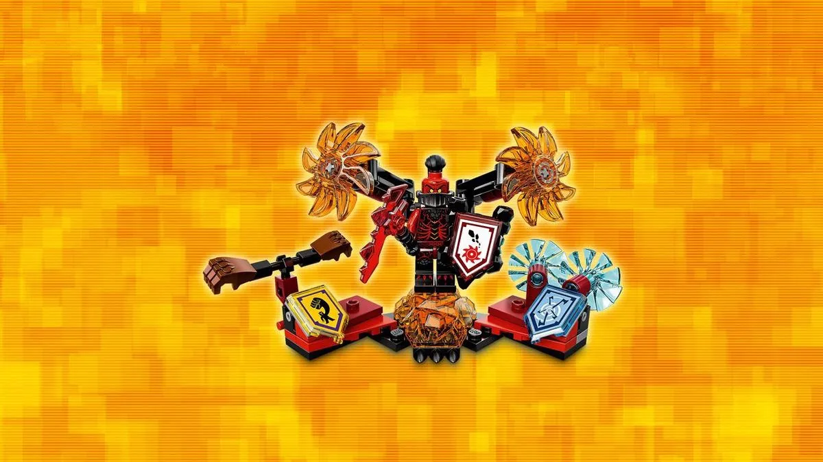 LEGO Nexo Knights Ultimate Generaal Magmar 70338 - 64 Stukken - afbeelding 6 van 6
