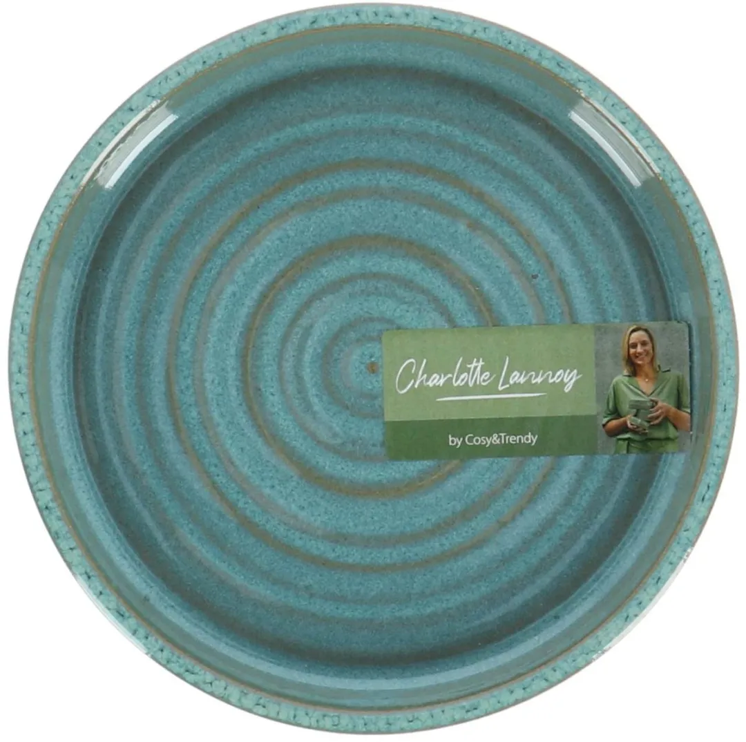 Cosy&Trendy Bord Basalt Ocean Green 15cm