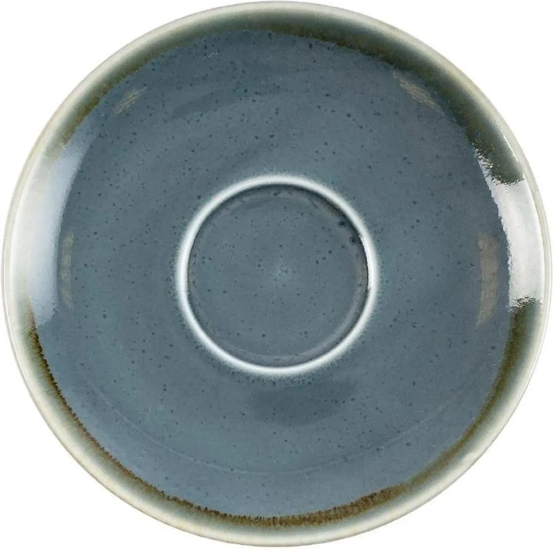 Olympia Kiln Cappuccino Schotels Blauw Ø16cm - Set van 6
