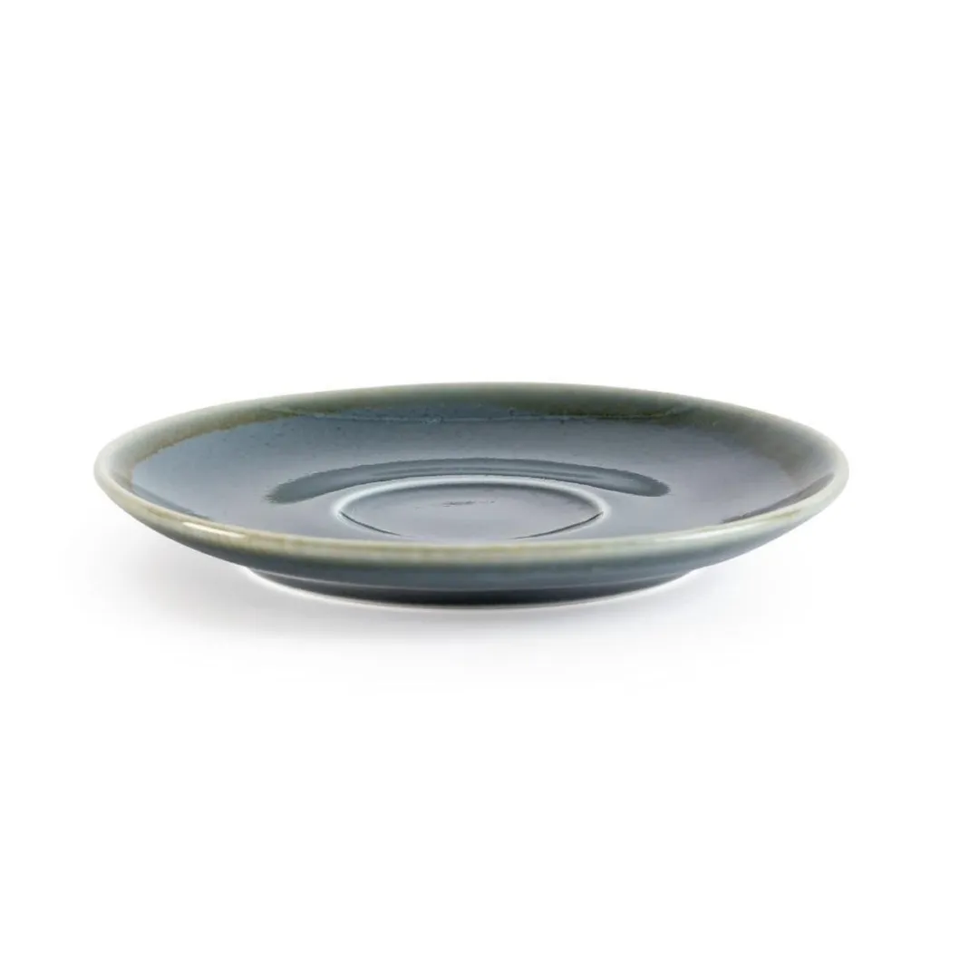 Olympia Kiln Cappuccino Schotels Blauw Ø16cm - Set van 6