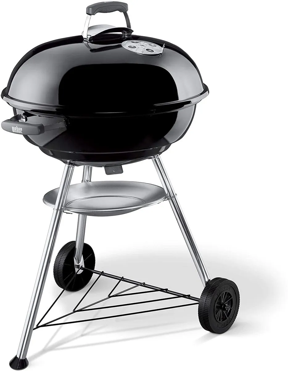 Weber Compact Kettle Houtskoolbarbecue - 57 cm - Zwart