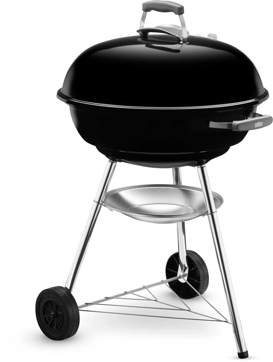 Weber Compact Kettle Houtskoolbarbecue - 57 cm - Zwart