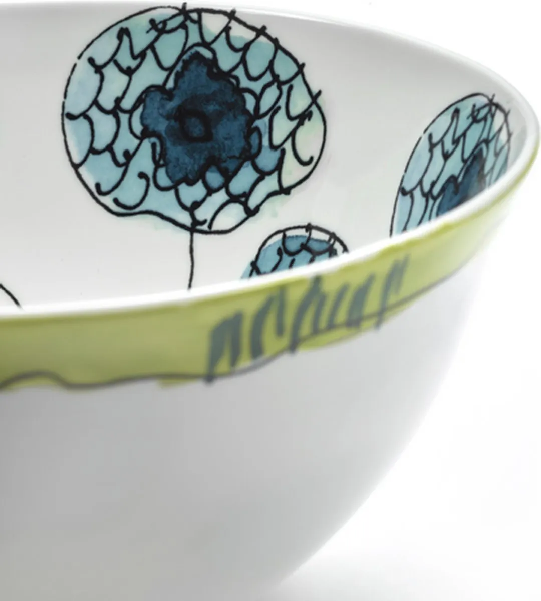 Serax MARNI Midnightflowers Kom Anemone 12cm - 2 Stuks