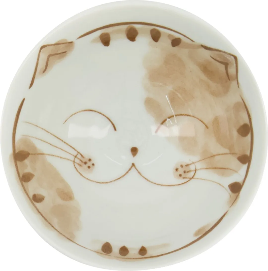 Tokyo Design Studio Kawaii Cat Rijstkom - Blauw 300ml