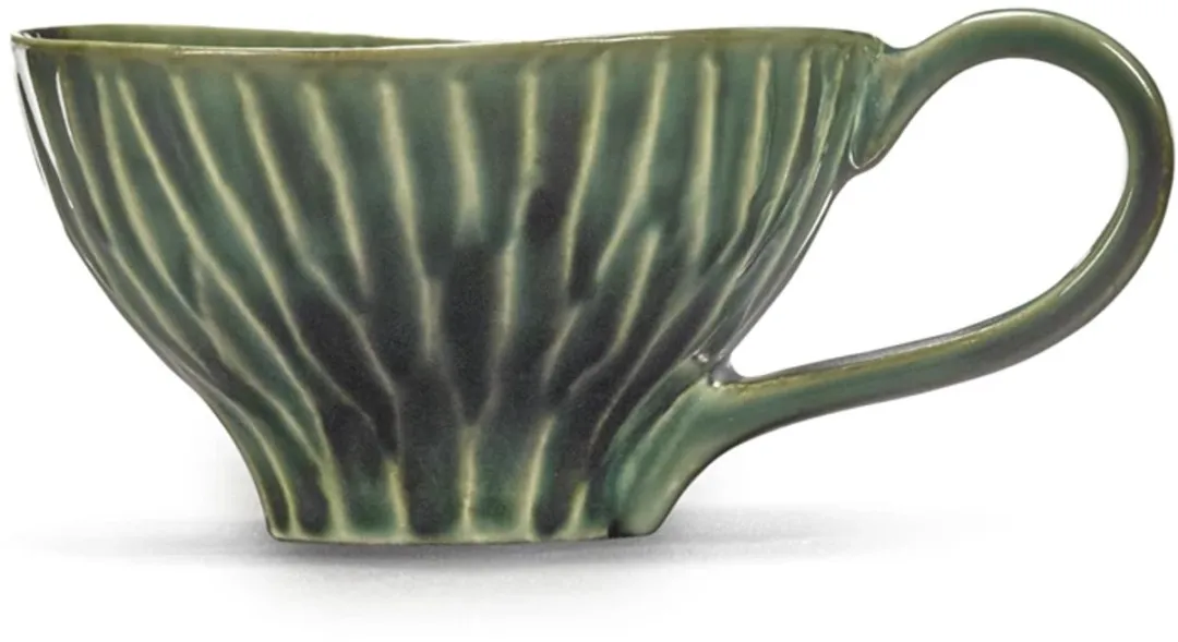Serax Pascale Naessens Verde Lanza Cappuccino Kop 23cl - Groen