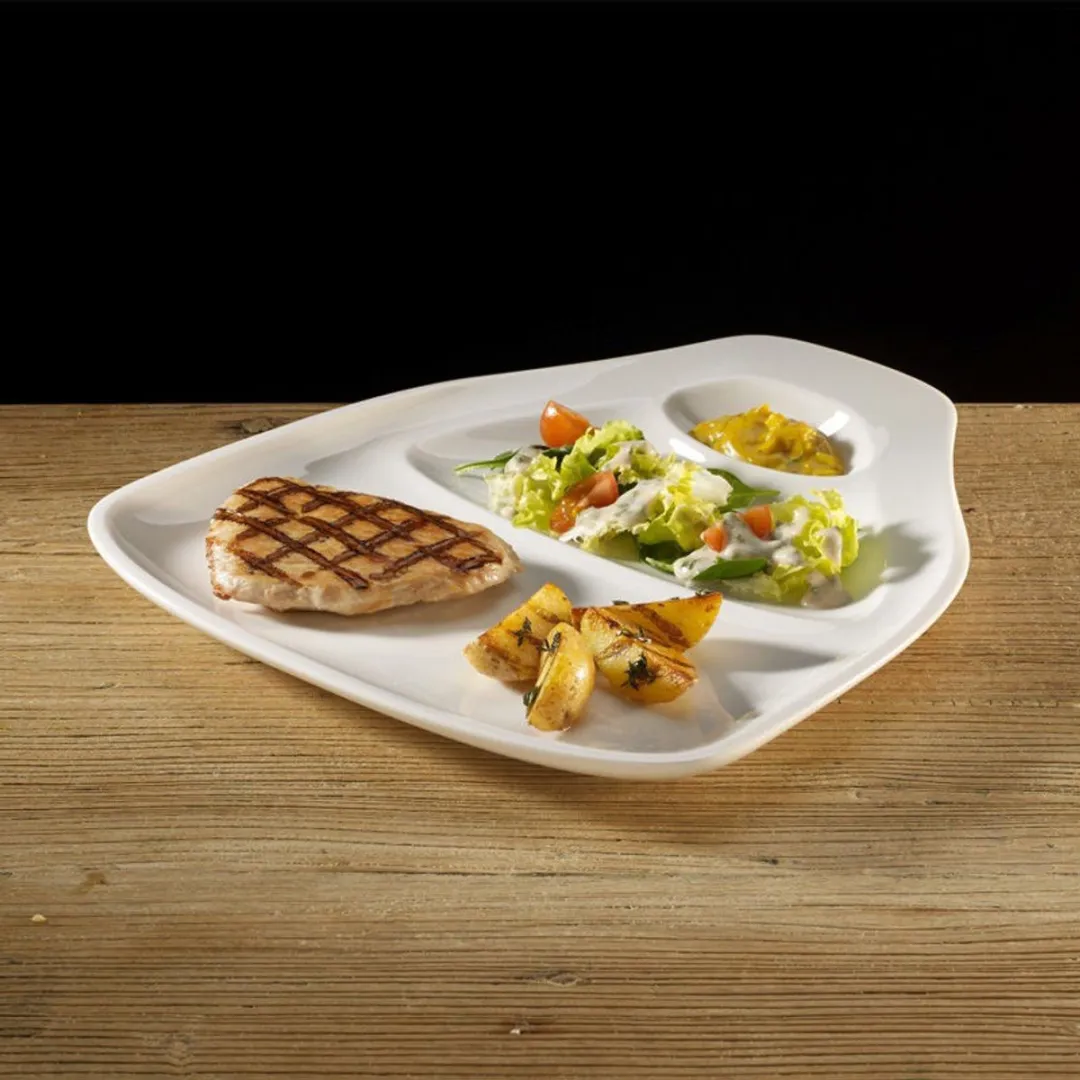 Villeroy & Boch BBQ Passion Steakbord L - 2 Stuks - 30x29cm