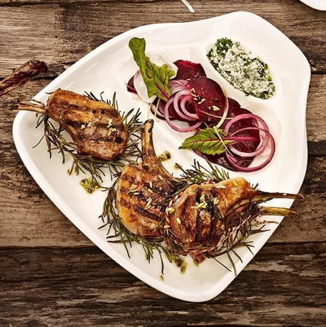 Villeroy & Boch BBQ Passion Steakbord L - 2 Stuks - 30x29cm