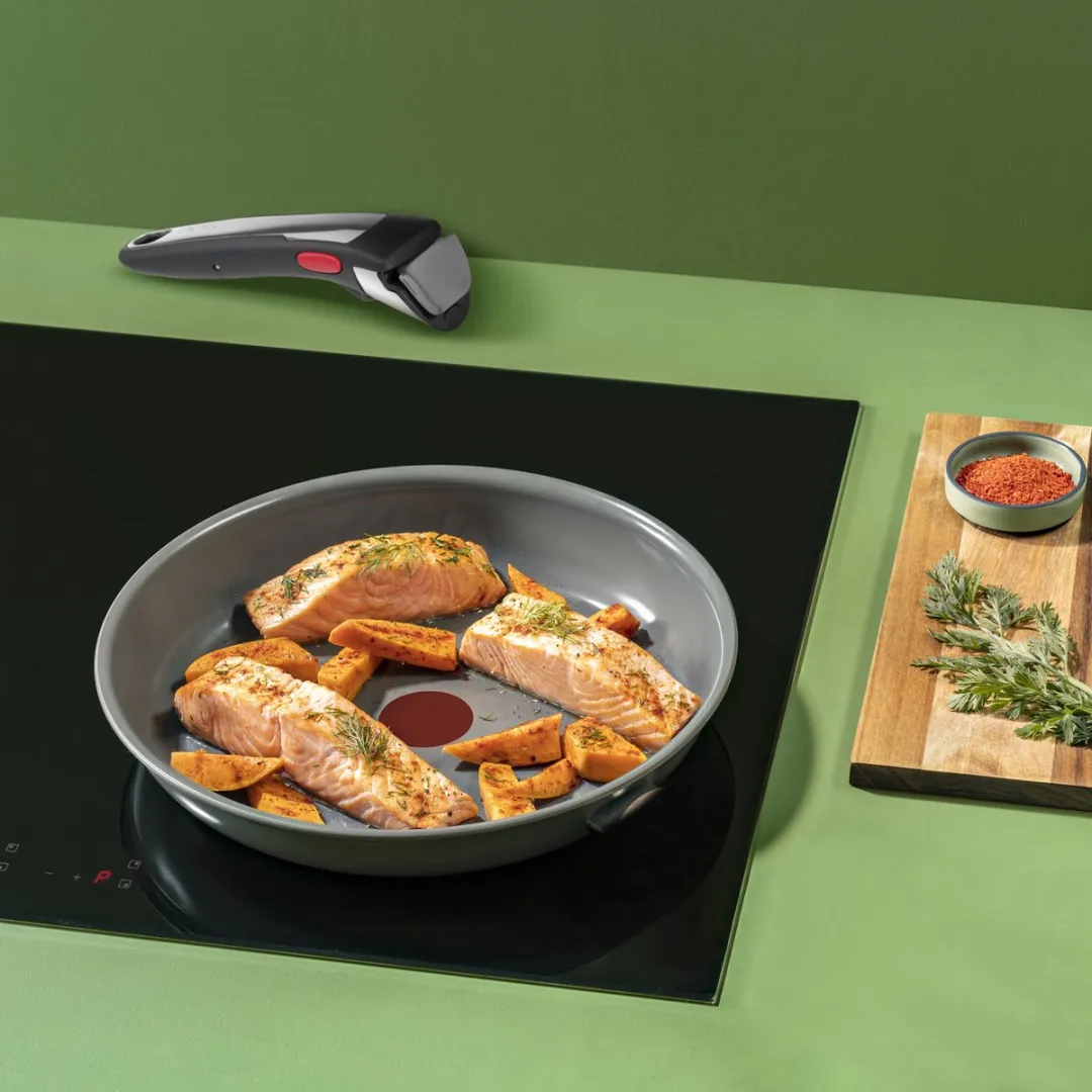 Tefal Ingenio Renew L2619102 Pannenset 3-delig - Grijs