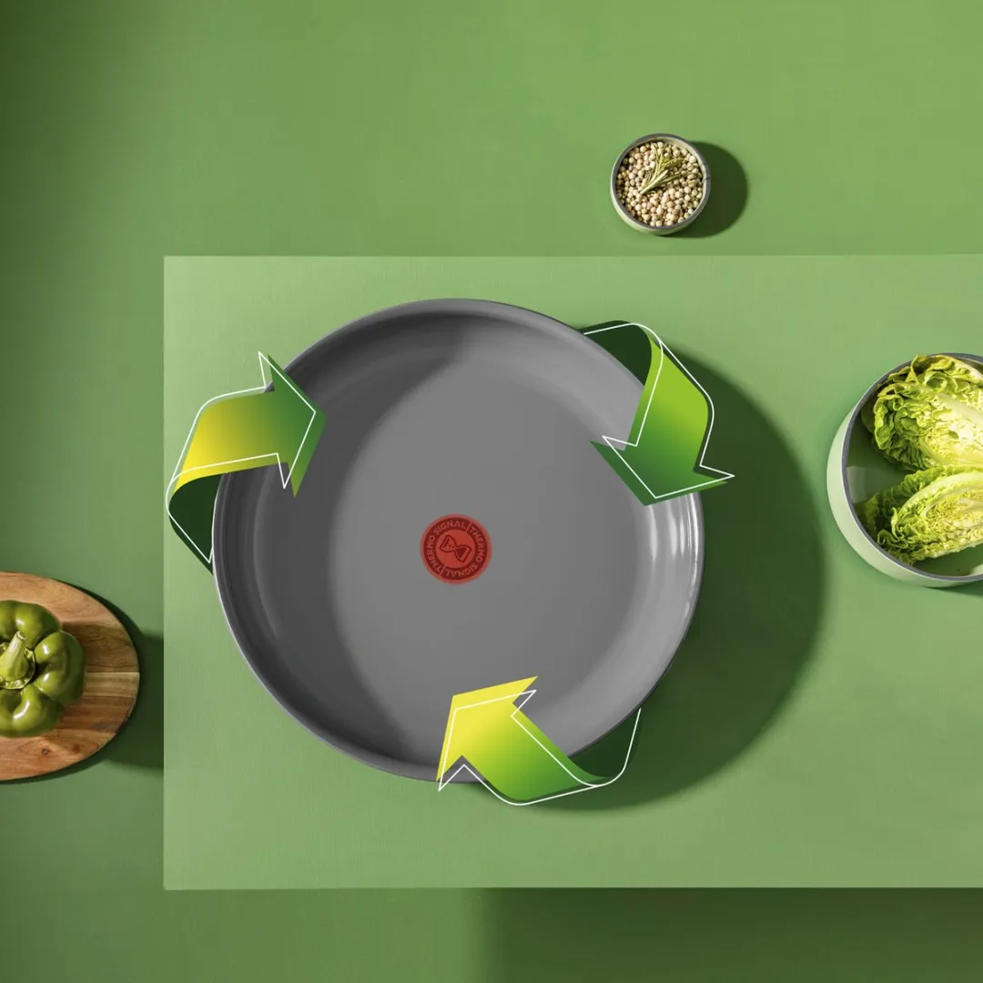 Tefal Ingenio Renew L2619102 Pannenset 3-delig - Grijs