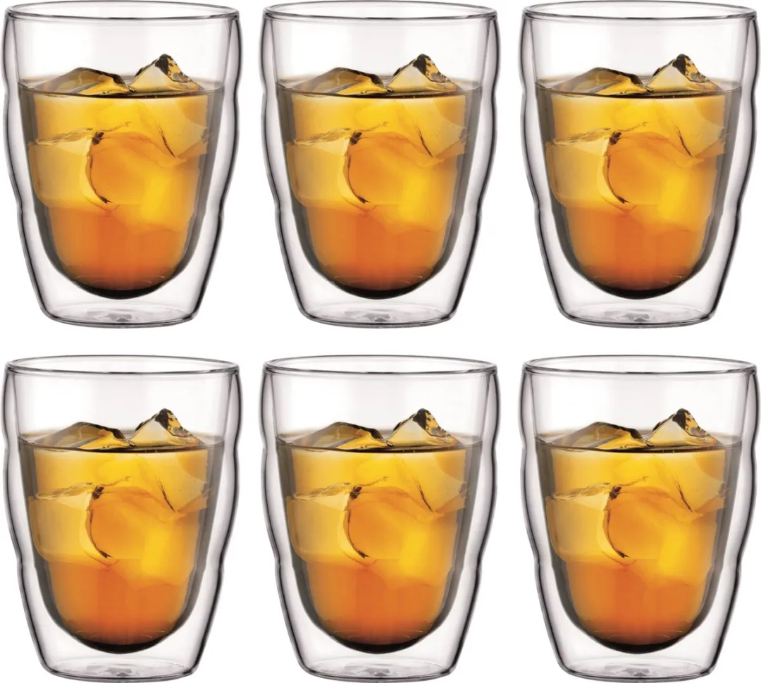 Bodum Pilatus Dubbelwandige Glazen 250ml