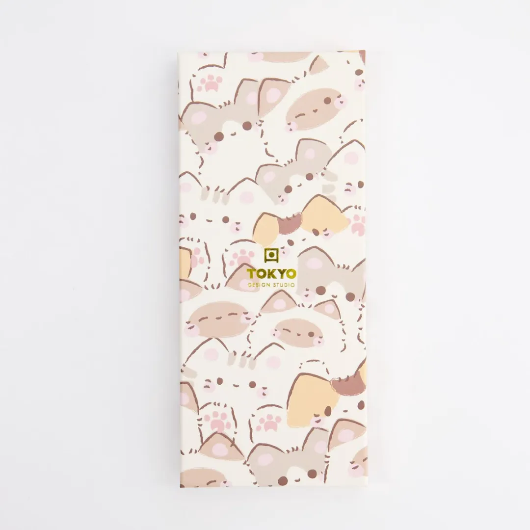 Tokyo Design Studio Kawaii Katten Eetstokjes Set - 2 Paar