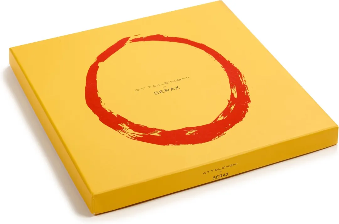 Serax Ottolenghi Feast Serveerschaal 35cm - B8921007S - Wit/Zwart