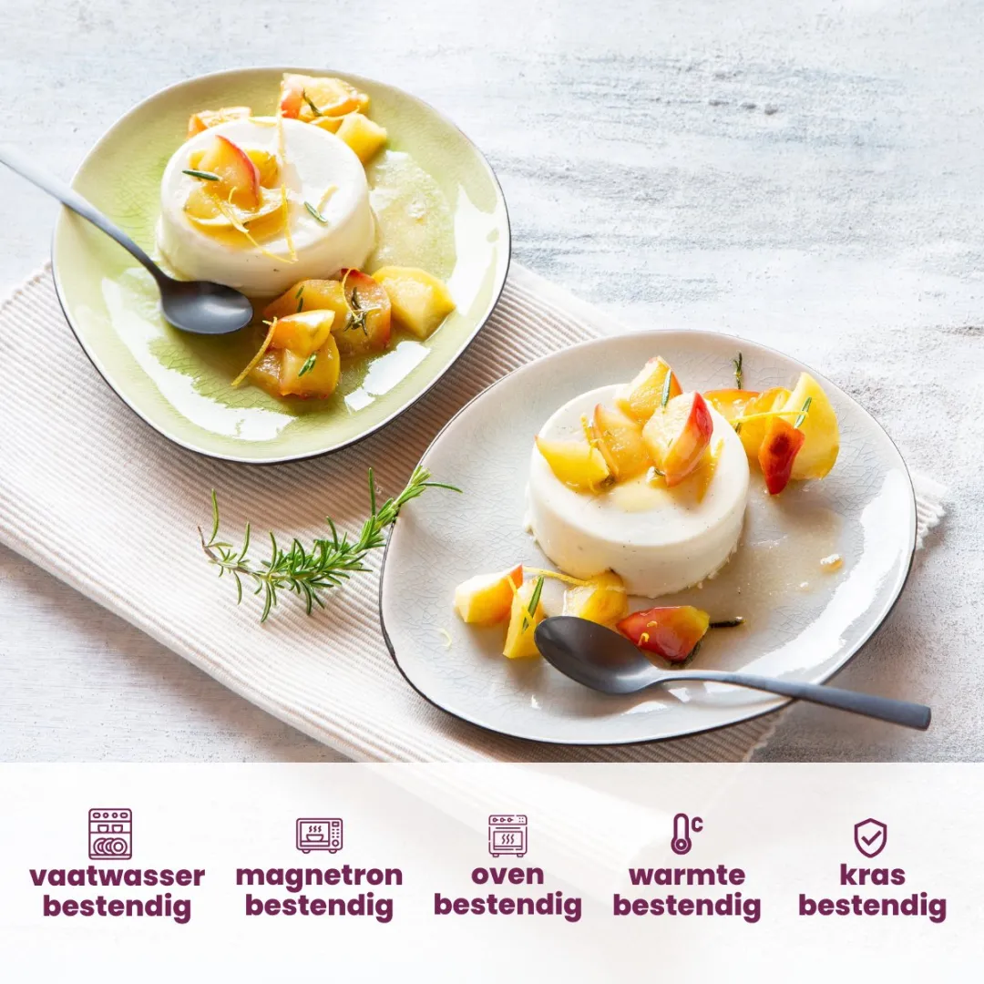 Cosy&Trendy Streetfood Festival Bord Ovaal 19.5x16cm - 10 Stuks