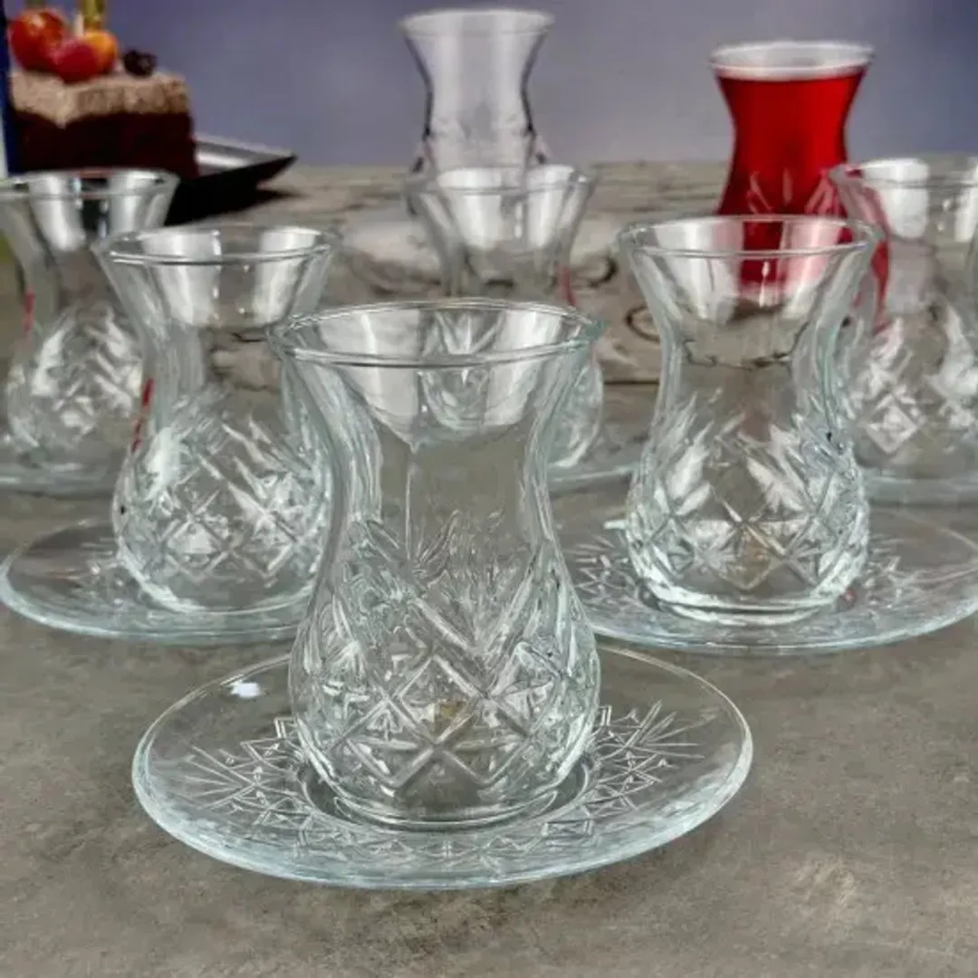 Pasabahce Timeless Turkse Theeglazen Set 12-delig - 155ml