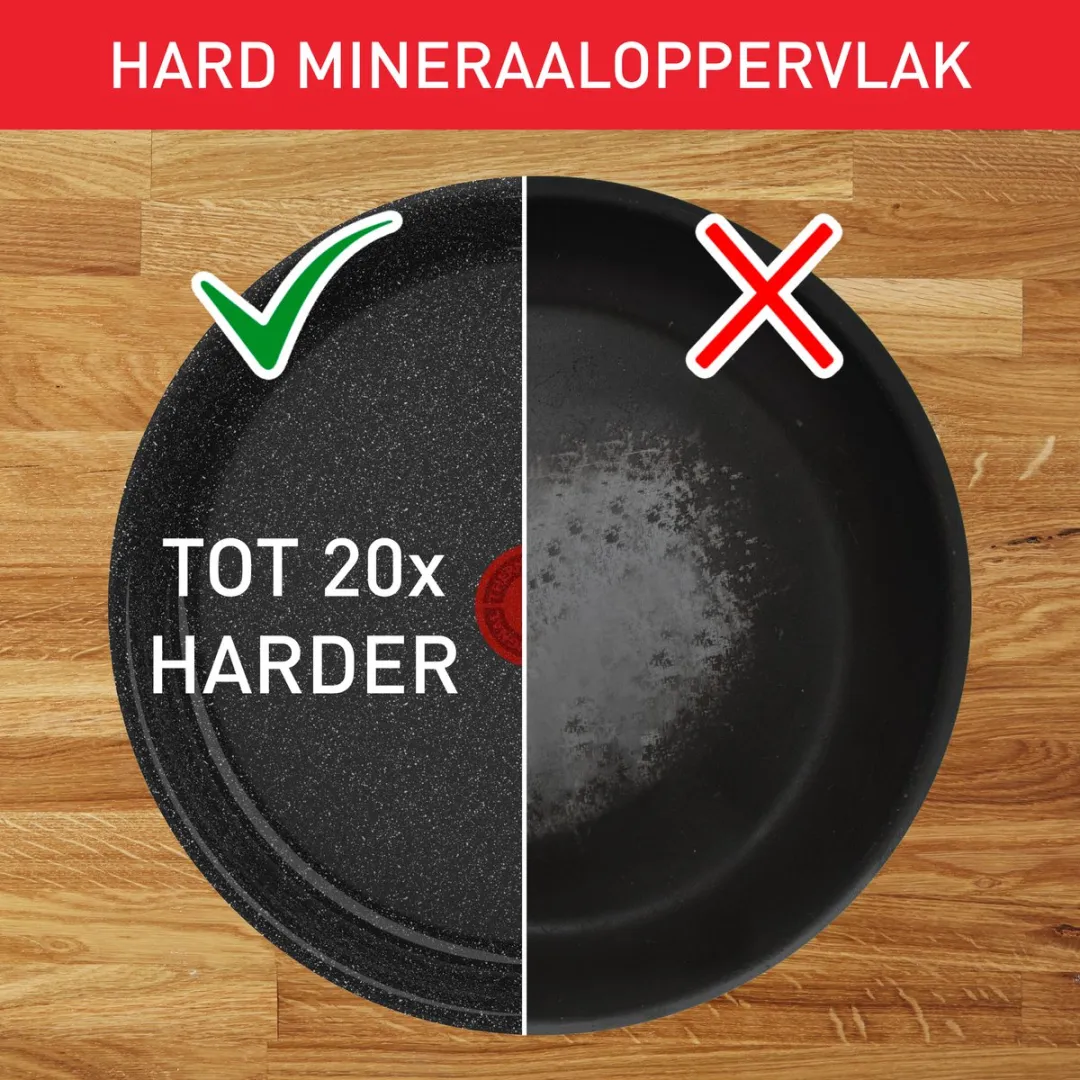 Tefal Ingenio Intens'Ceram Pannenset 8-delig L2649802 - Zwart