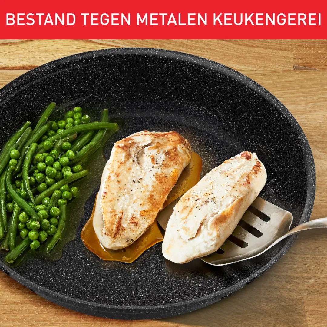 Tefal Ingenio Intens'Ceram Pannenset 8-delig L2649802 - Zwart - afbeelding 6 van 6