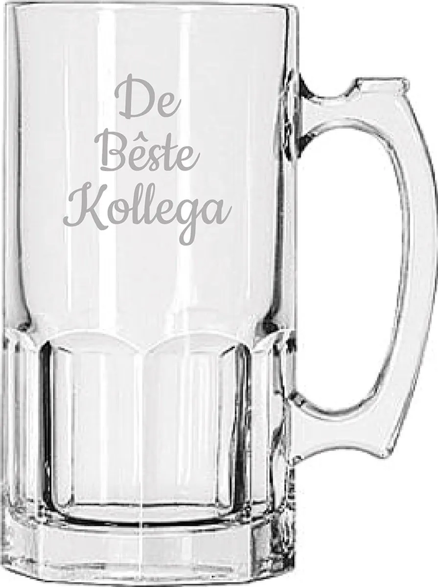 Libbey Gegraveerde Bierpul 1ltr