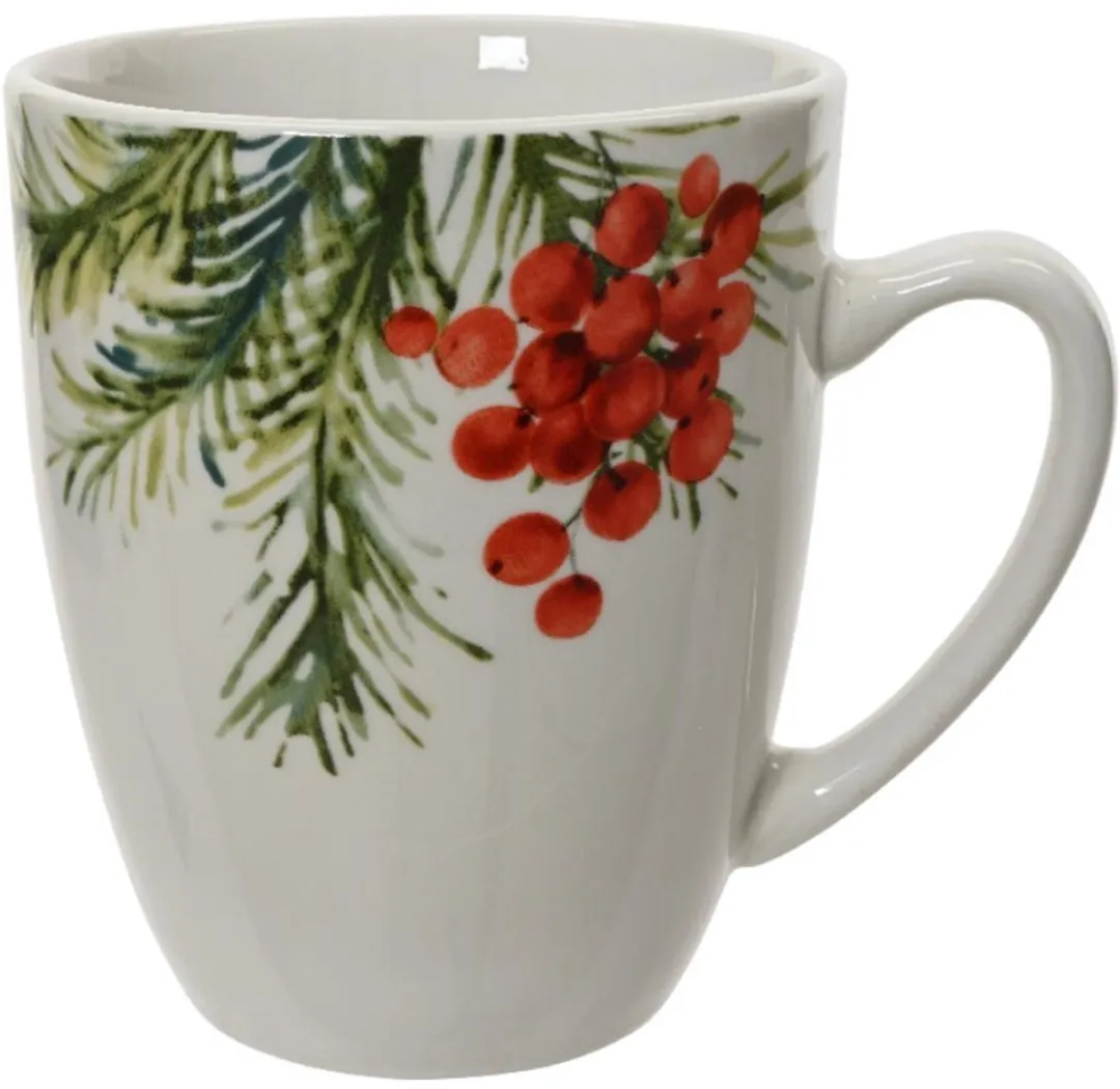 Decoris Kerstmok Porselein 370ml