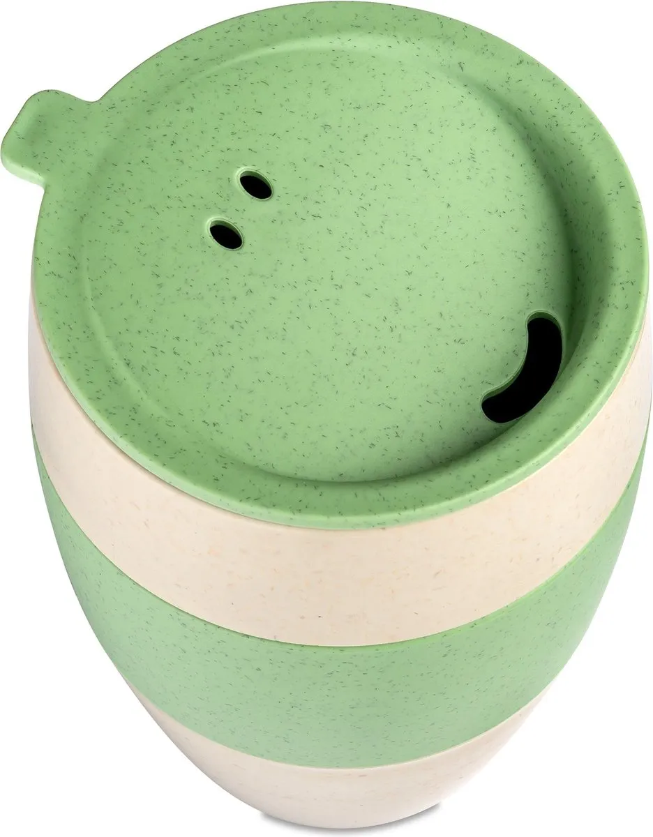 Koziol Aroma To Go 2.0 Herbruikbare Koffiebeker 0.4L - Groen